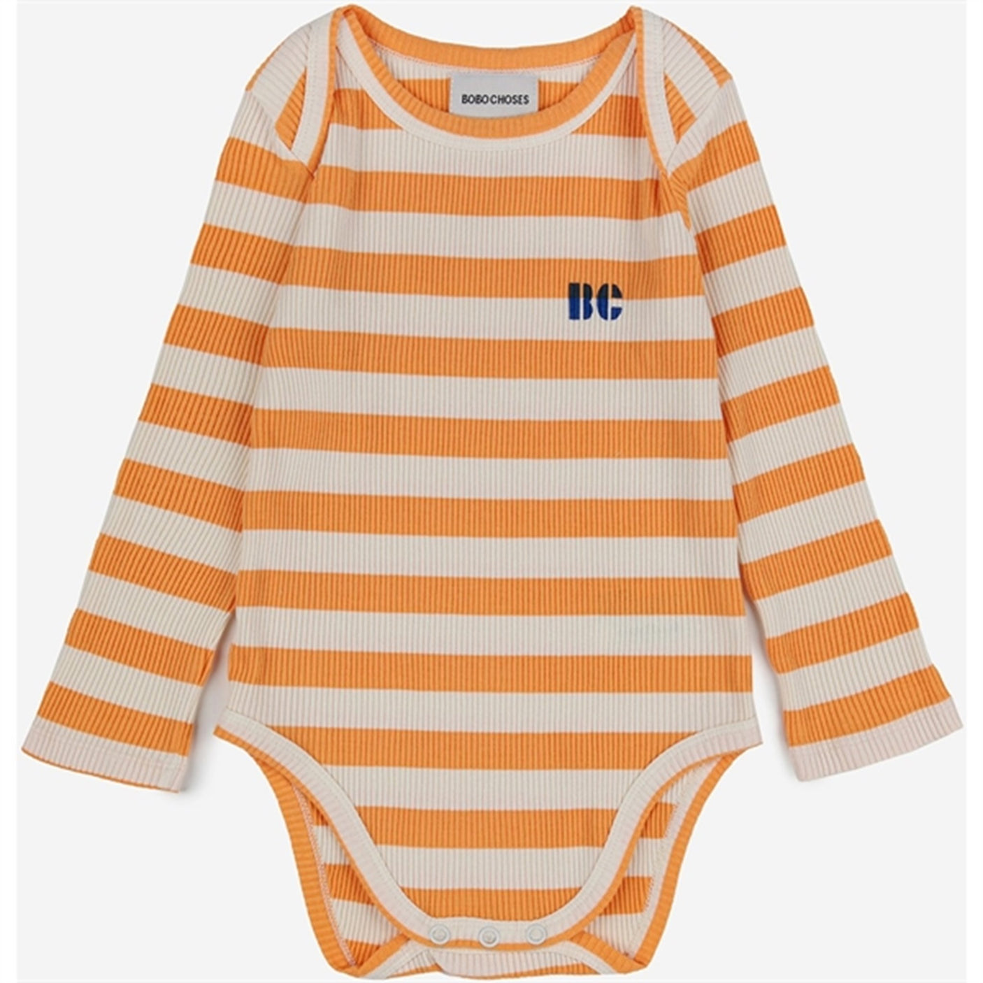 Bobo Choses Curry Yellow Stripes Body 2-pack