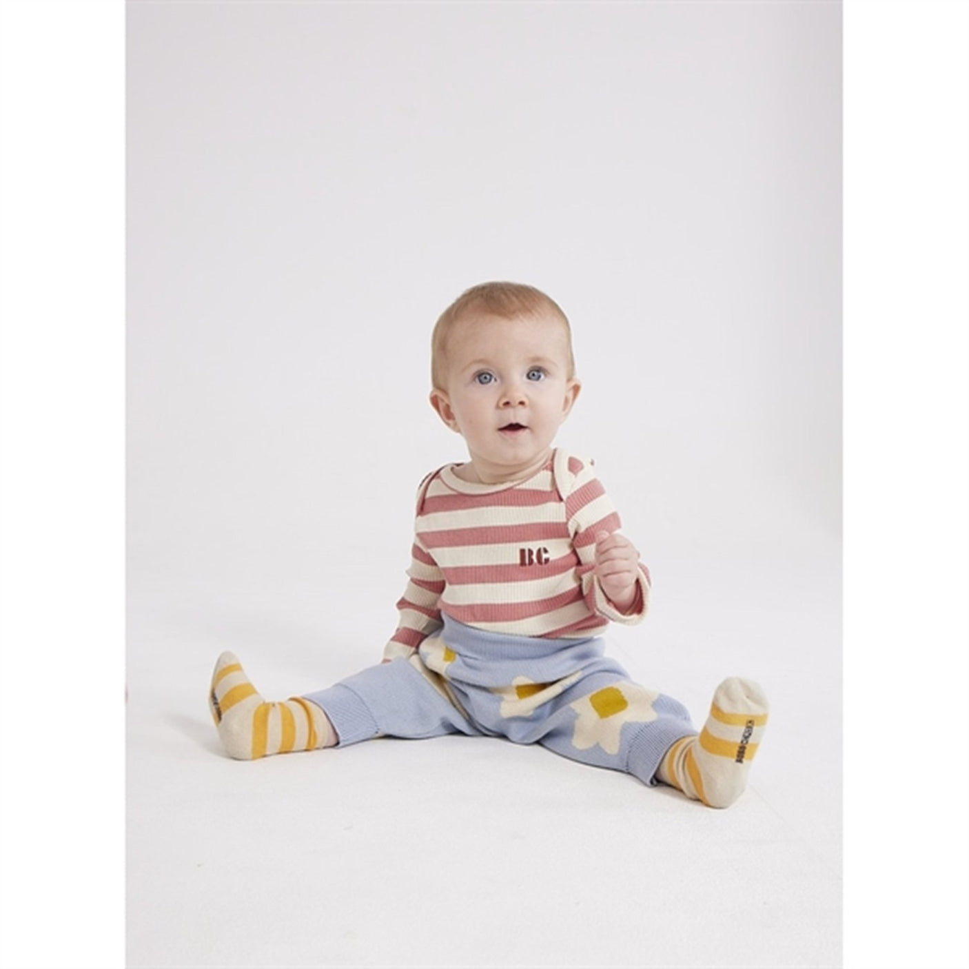 Bobo Choses Burgundy Red Maroon Stripes Body 2-pack