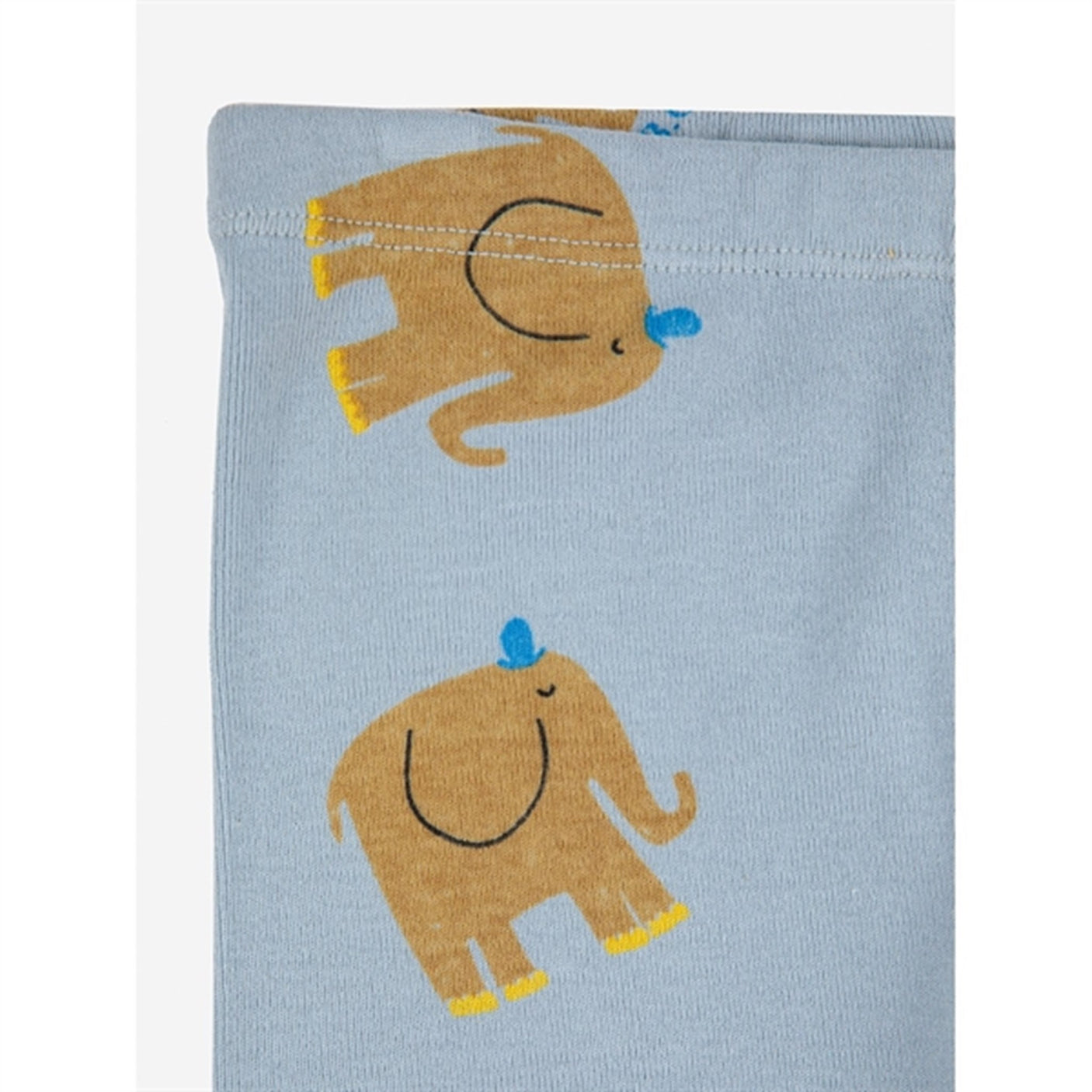 Bobo Choses Light Blue The Elephant Leggings AOP