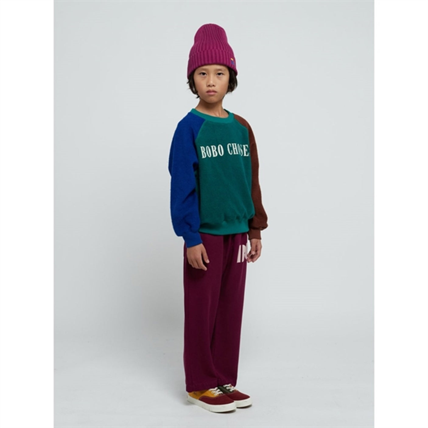Bobo Choses Multicolor Bobo Choses Color Block Sweatshirt