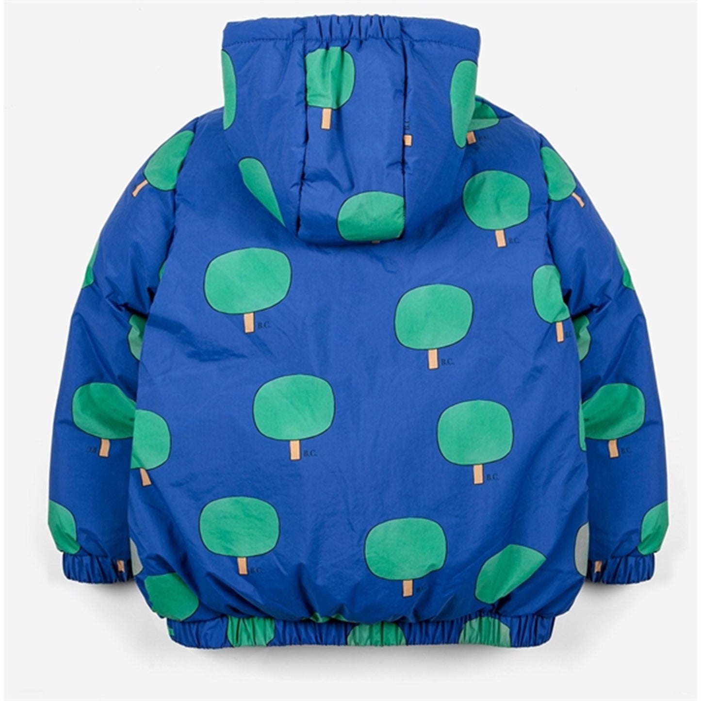 Bobo Choses Blue Green Tree Jacket AOP