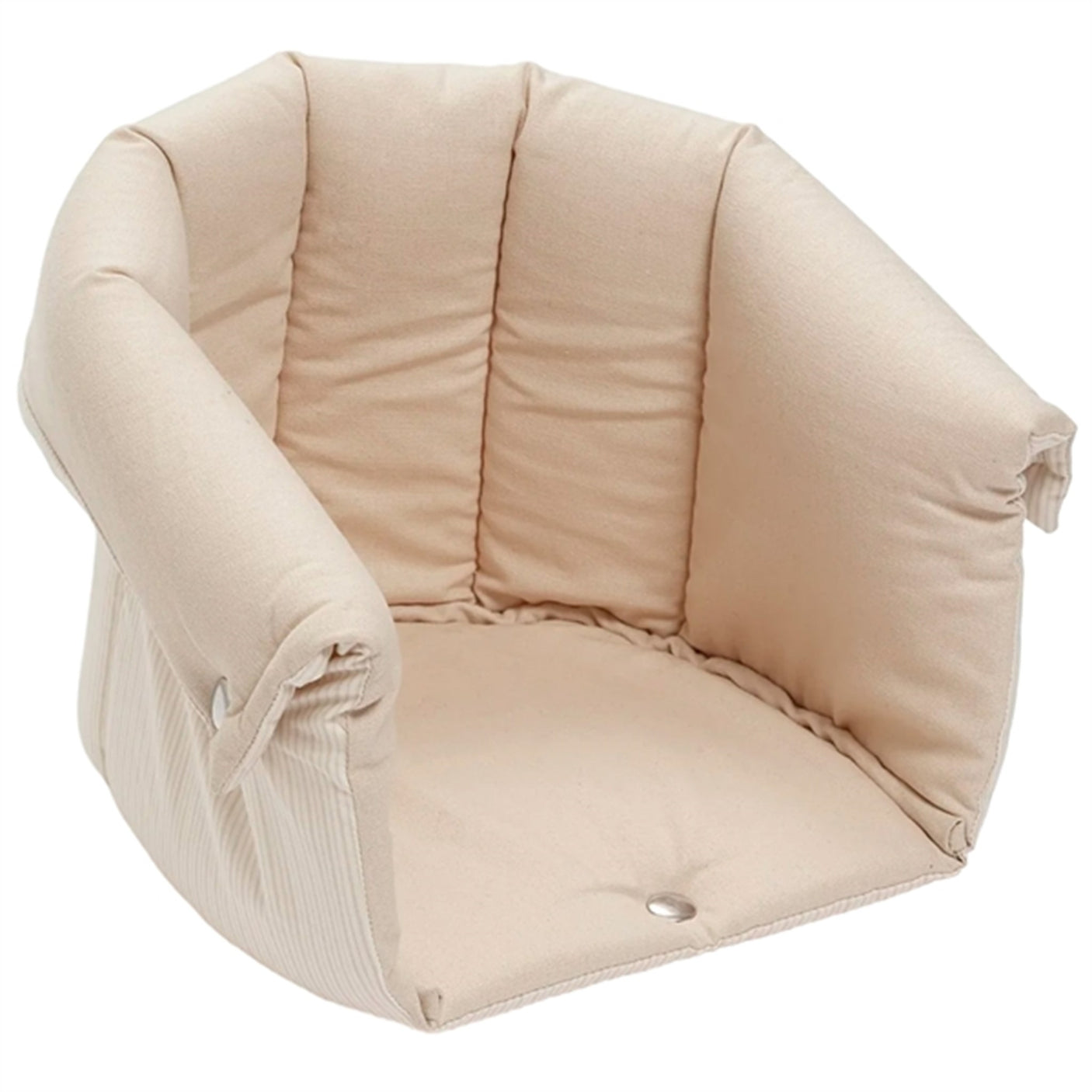 Copenhagen Colors Multifunctional Canopy for Baby Lift Creme Solid w. Cream Stripe