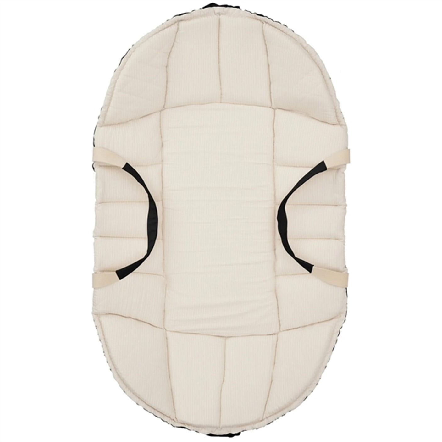 Copenhagen Colors Lift and Playmat Black w. Creme Solid Stripe