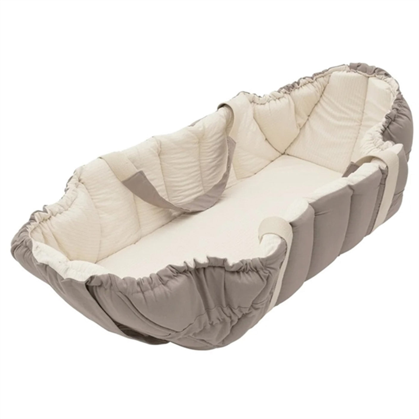 Copenhagen Colors Lift and Playmat Dark Grey w. Creme Solid Stripe