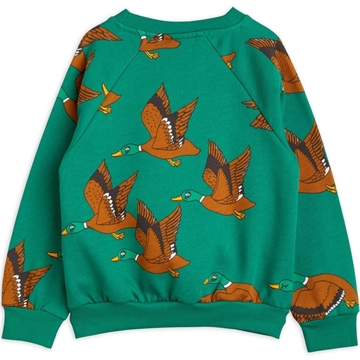 Mini Rodini Ducks Aop Sweatshirt Green 4