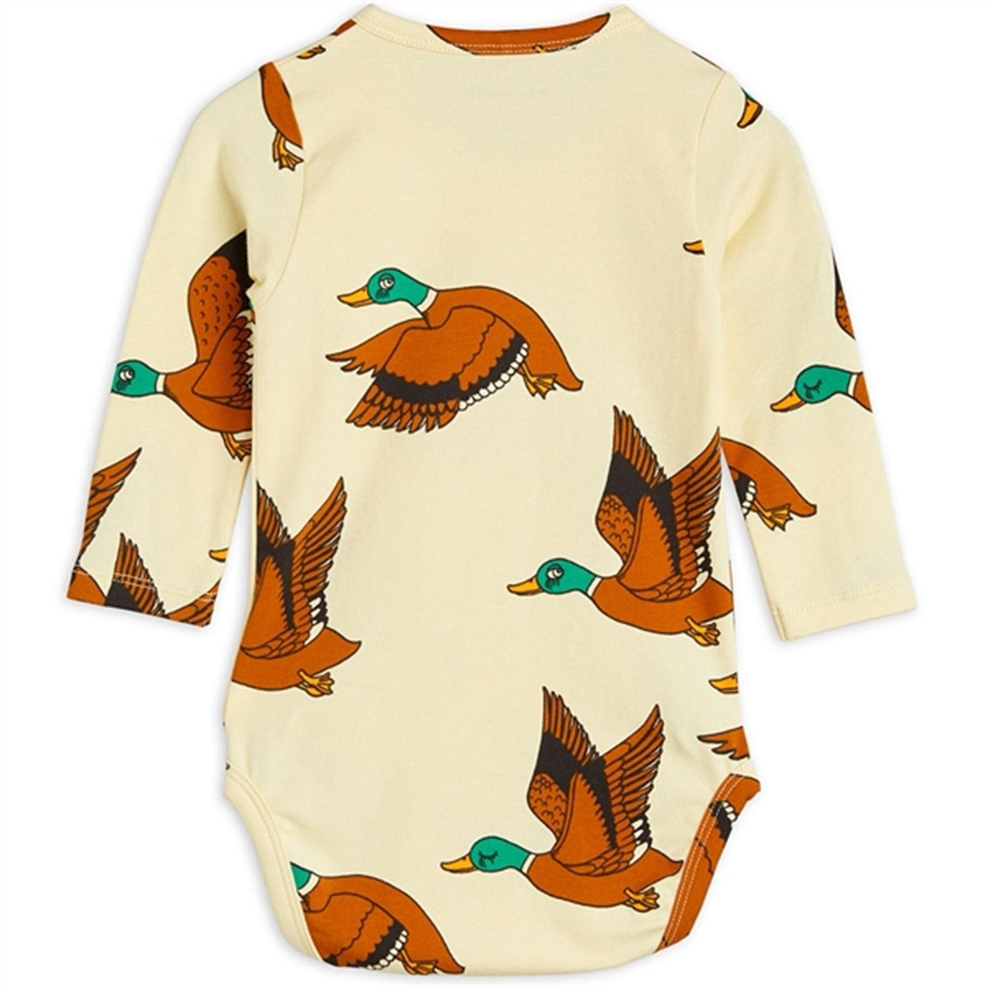 Mini Rodini Ducks Aop Body Yellow 5