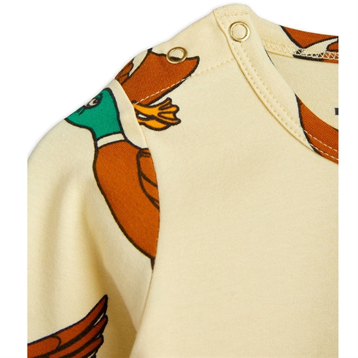 Mini Rodini Ducks Aop Body Yellow 2