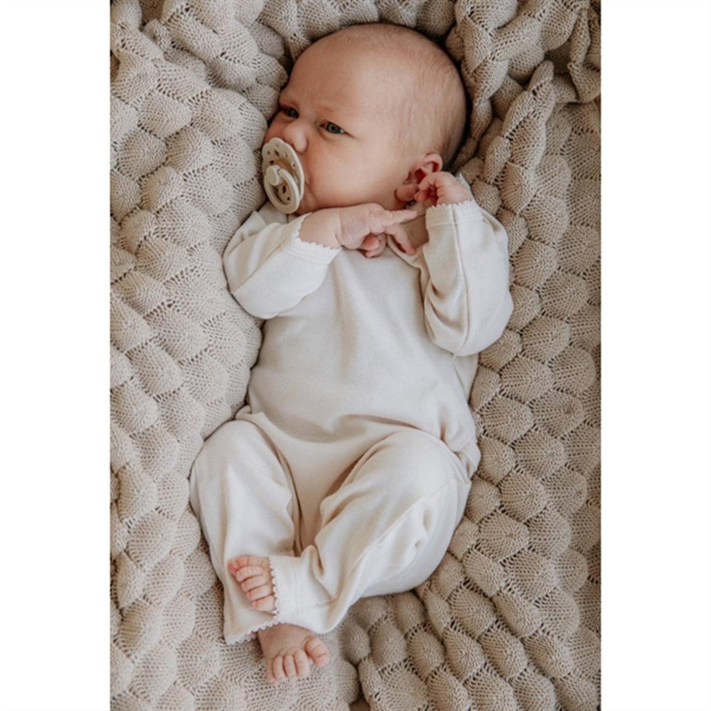 Bibs Boheme Latex Pacifier 2-pack Vanilla/Peach