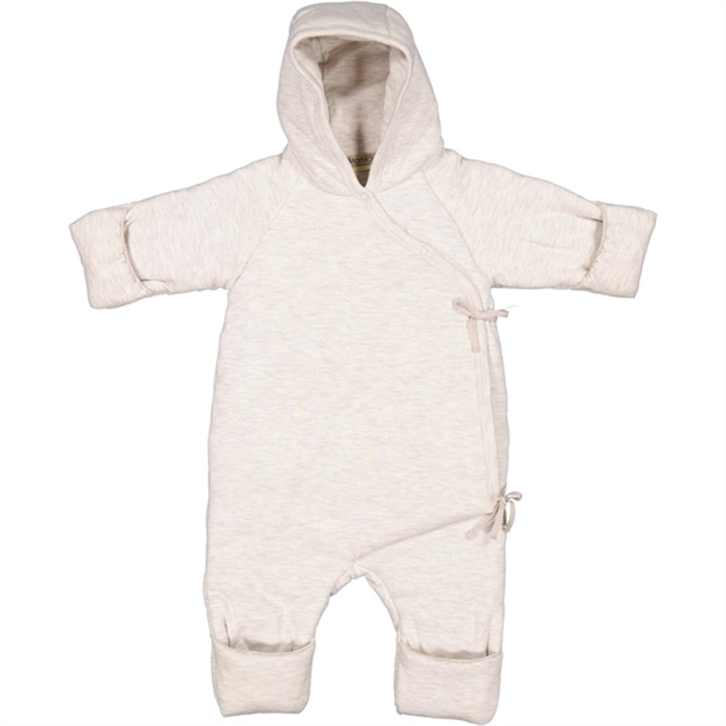 MarMar New Born Beige Melange Rex Romper