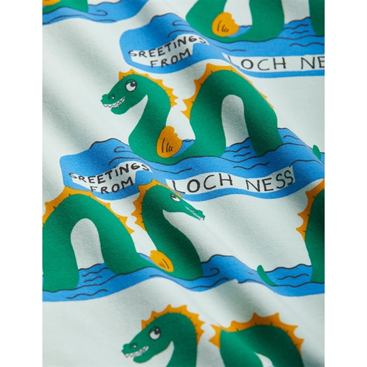 Mini Rodini Green Loch Ness Aop Blouse