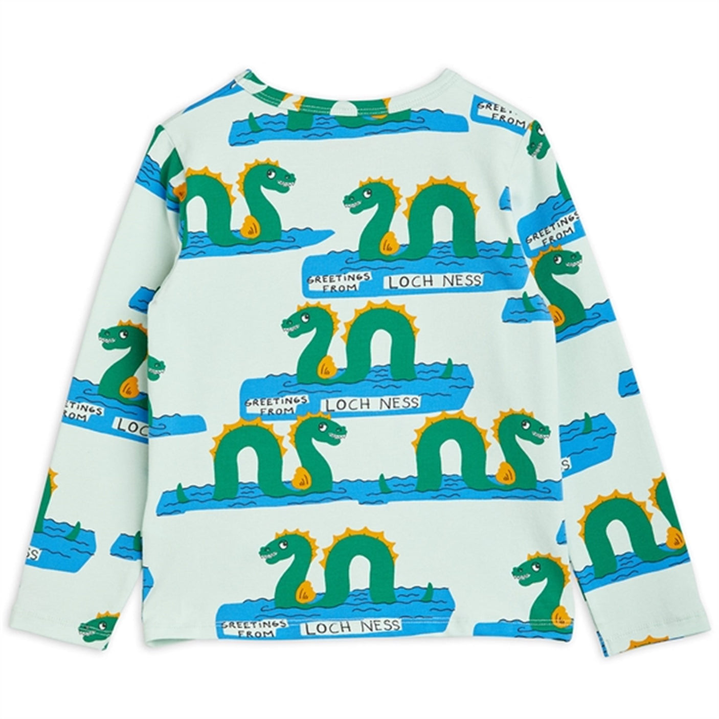 Mini Rodini Green Loch Ness Aop Blouse