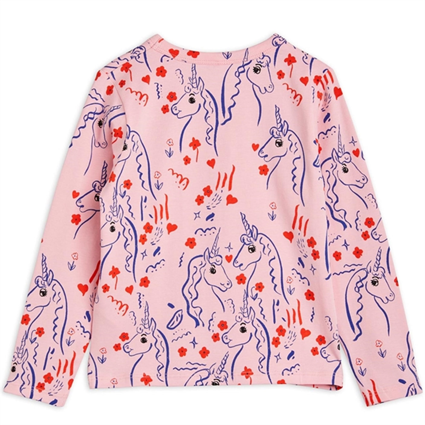Mini Rodini Pink Scottish Unicorns Aop Blouse