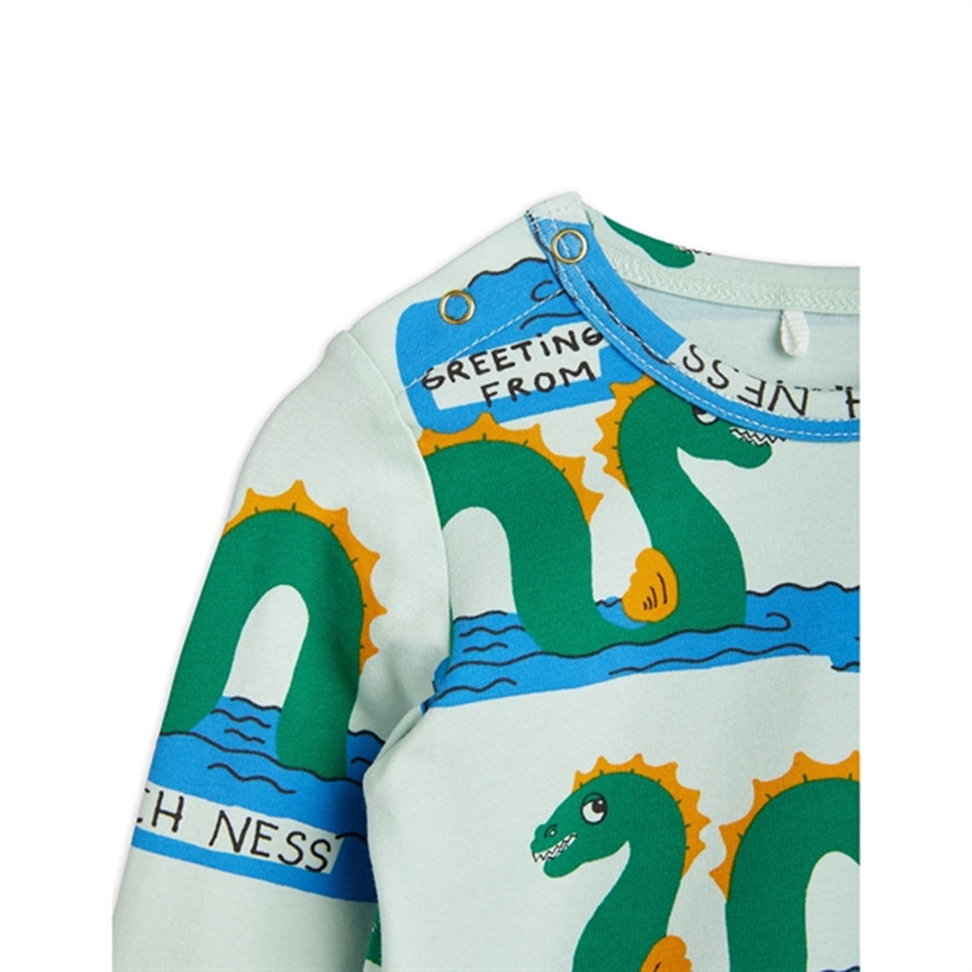 Mini Rodini Green Loch Ness Aop Body