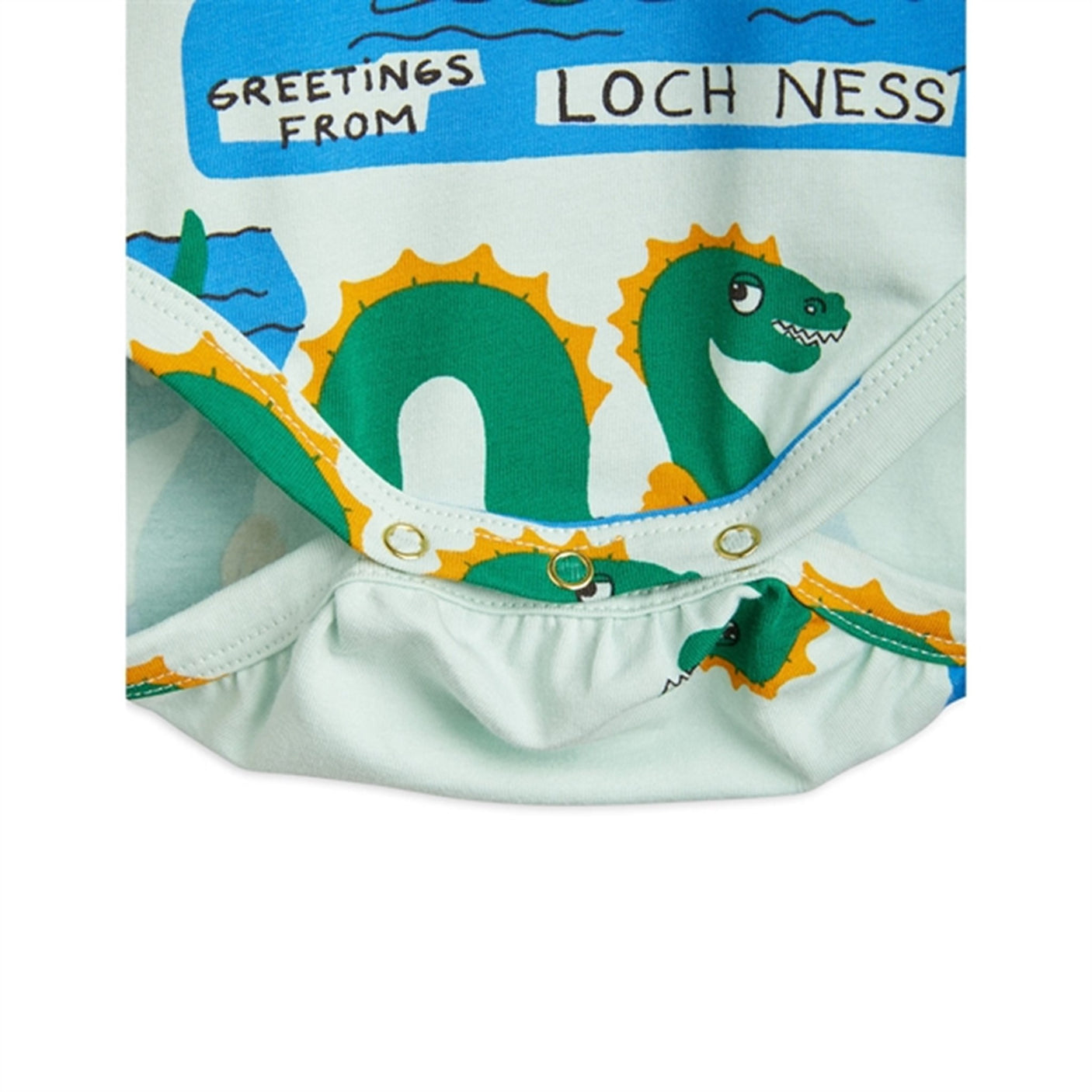 Mini Rodini Green Loch Ness Aop Body