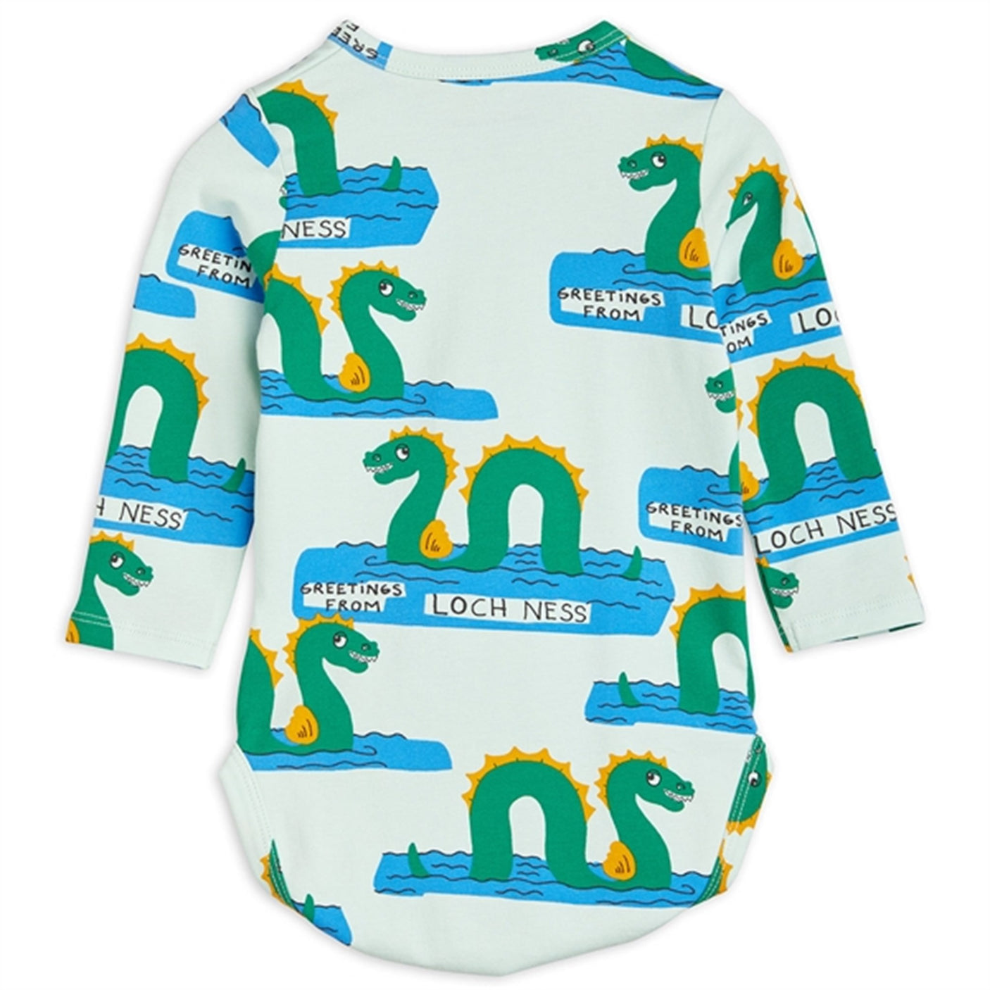 Mini Rodini Green Loch Ness Aop Body