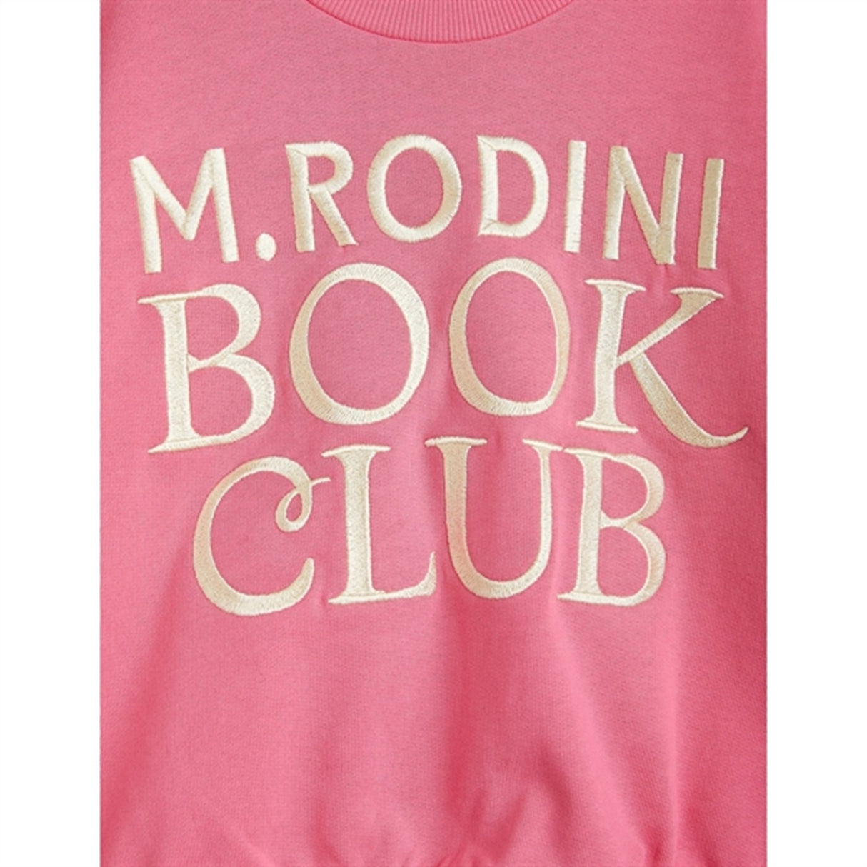 Mini Rodini Book Club Emb Sweatshirt Pink