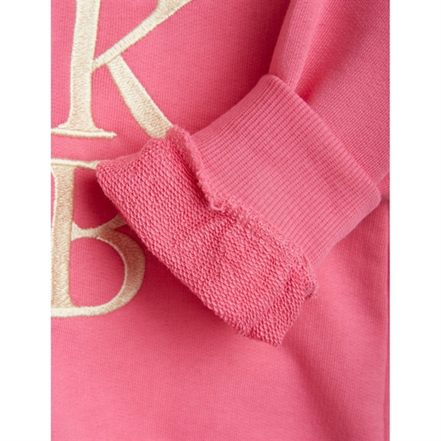 Mini Rodini Book Club Emb Sweatshirt Pink