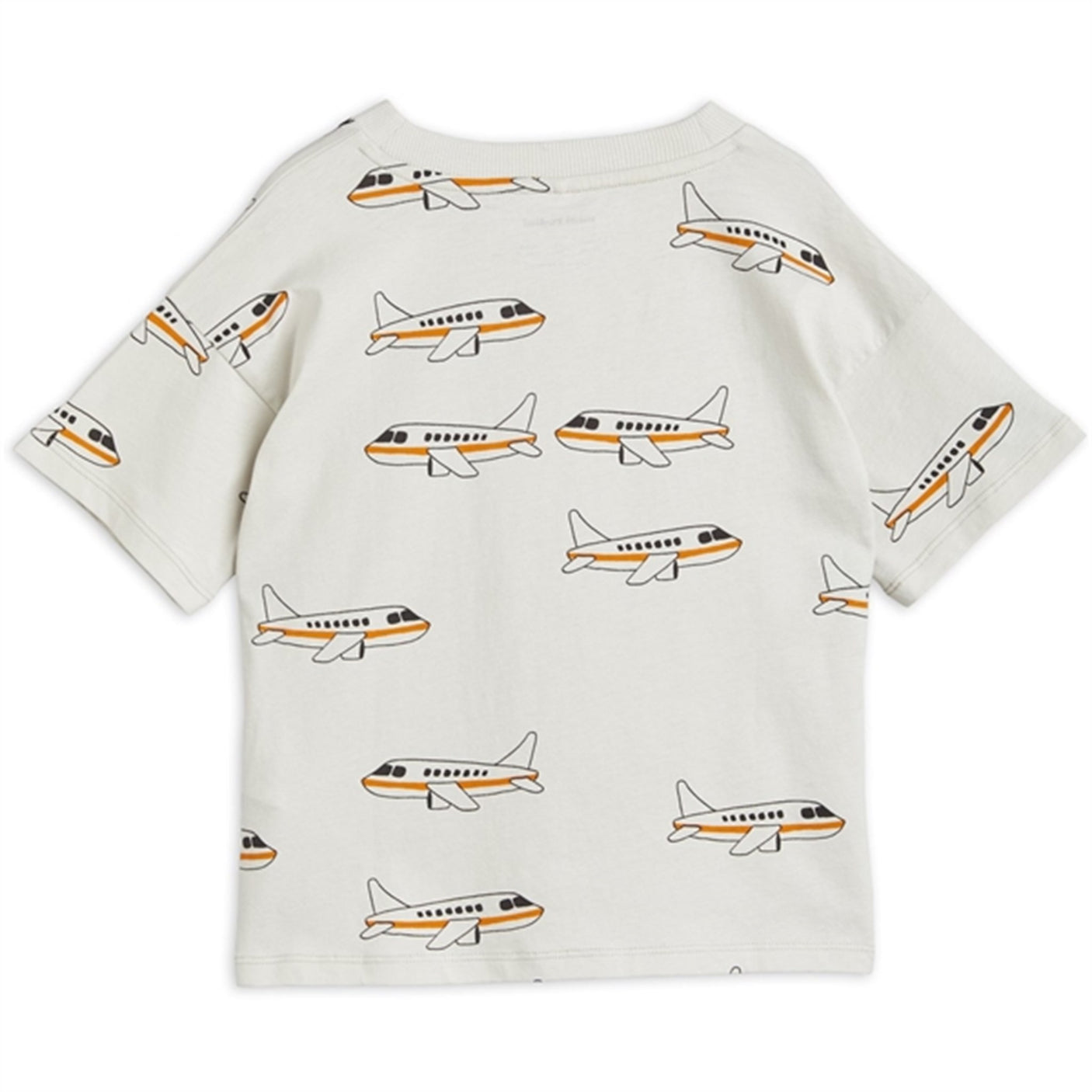 Mini Rodini Airplane Aop T-shirt Grey