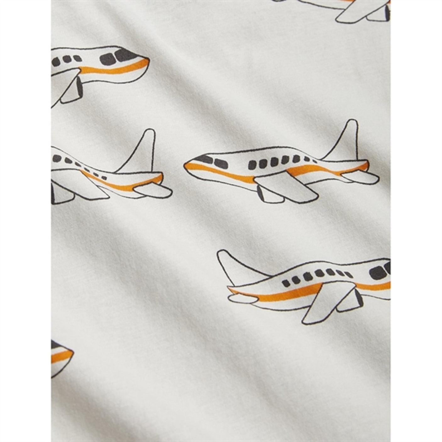 Mini Rodini Airplane Aop T-shirt Grey