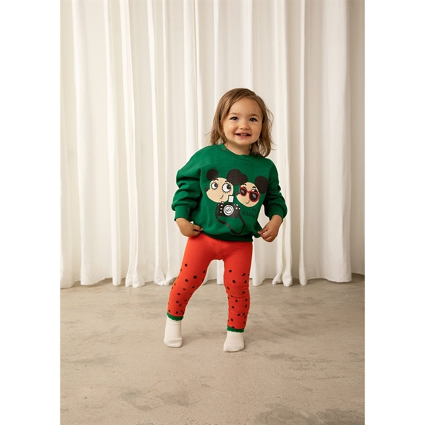 Mini Rodini Ritzratz Sp Sweatshirt Green