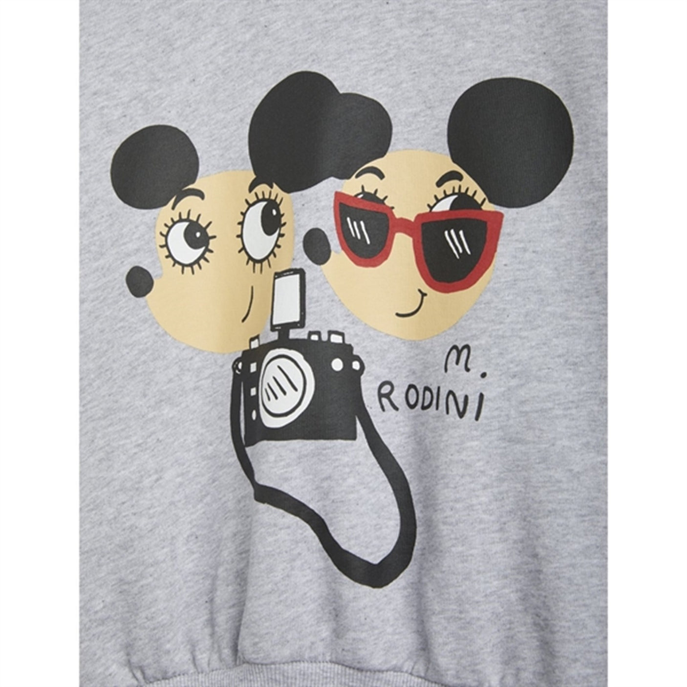 Mini Rodini Ritzratz Sp Sweatshirt Grey melange