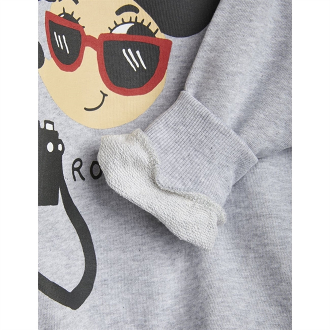 Mini Rodini Ritzratz Sp Sweatshirt Grey melange