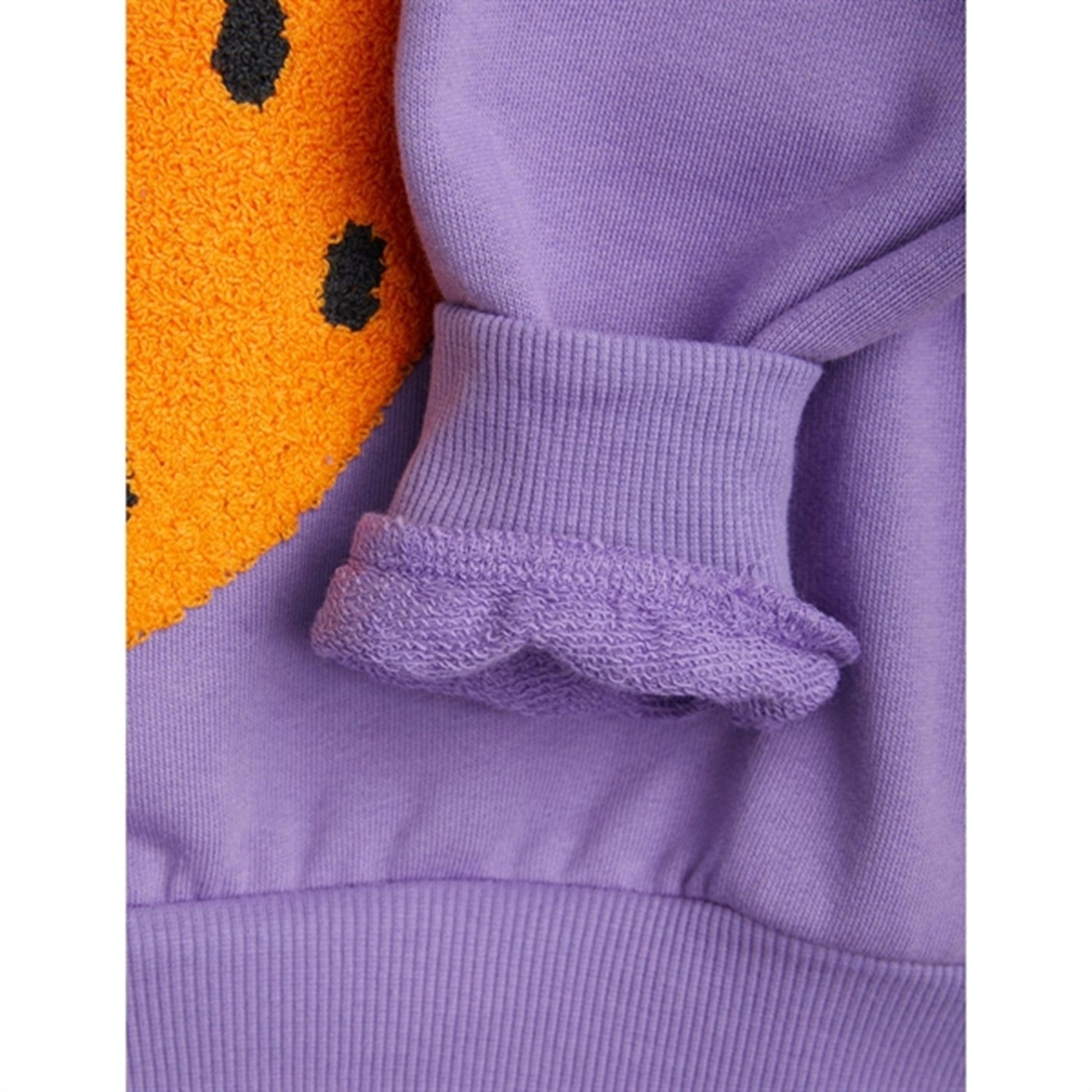 Mini Rodini Strawberries Emb Sweatshirt Purple