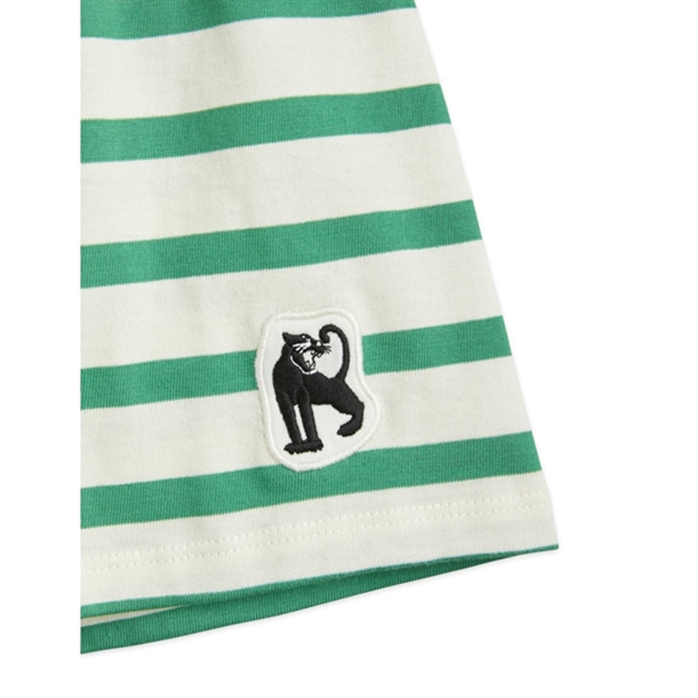 Mini Rodini Panther Patch Shorts Green