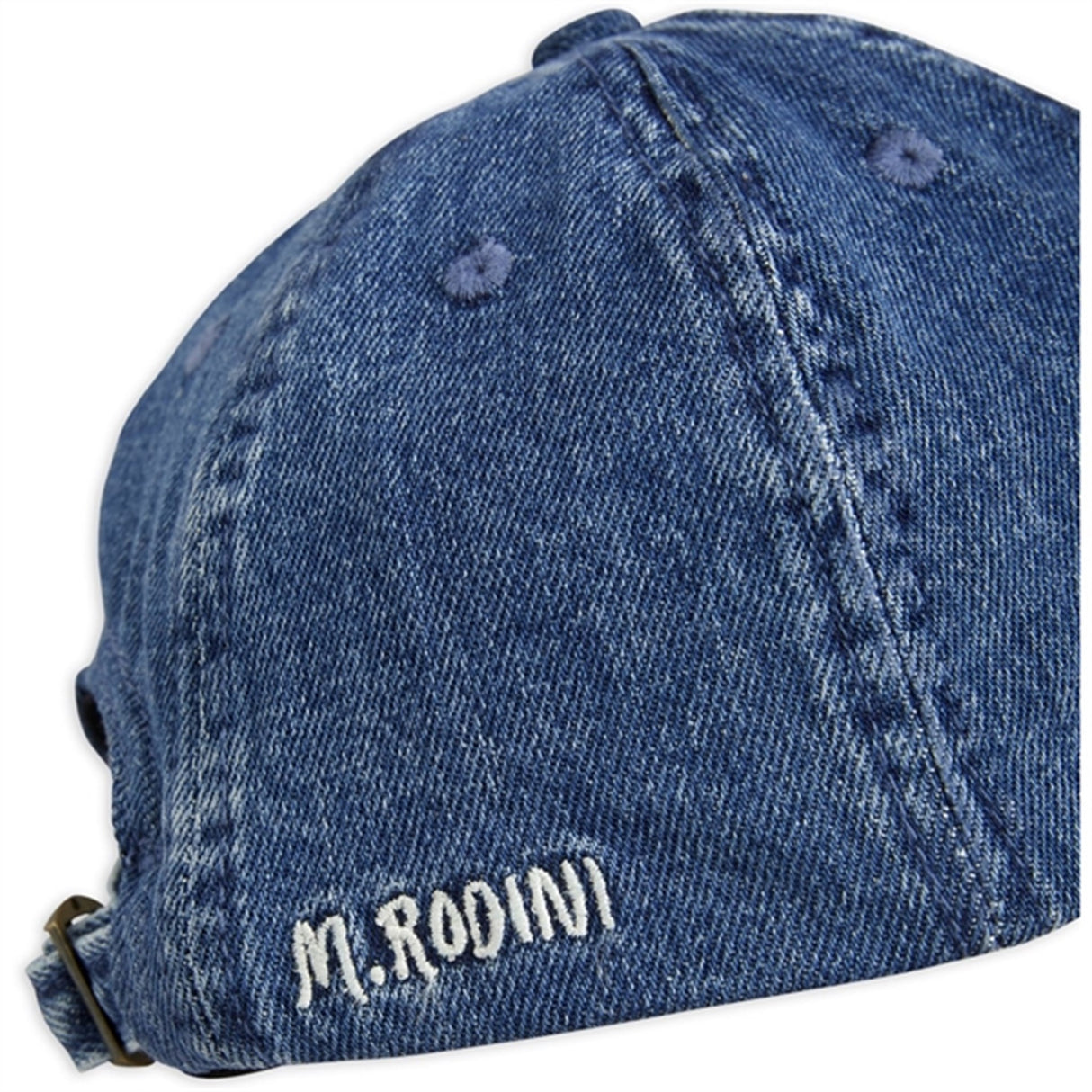 Mini Rodini Airplane Emb Denim Cap Blue