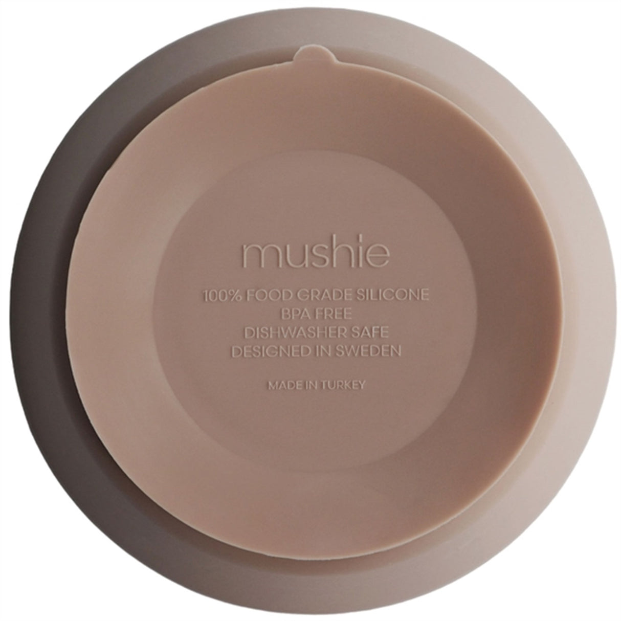 Mushie Silicone Bowl Natural