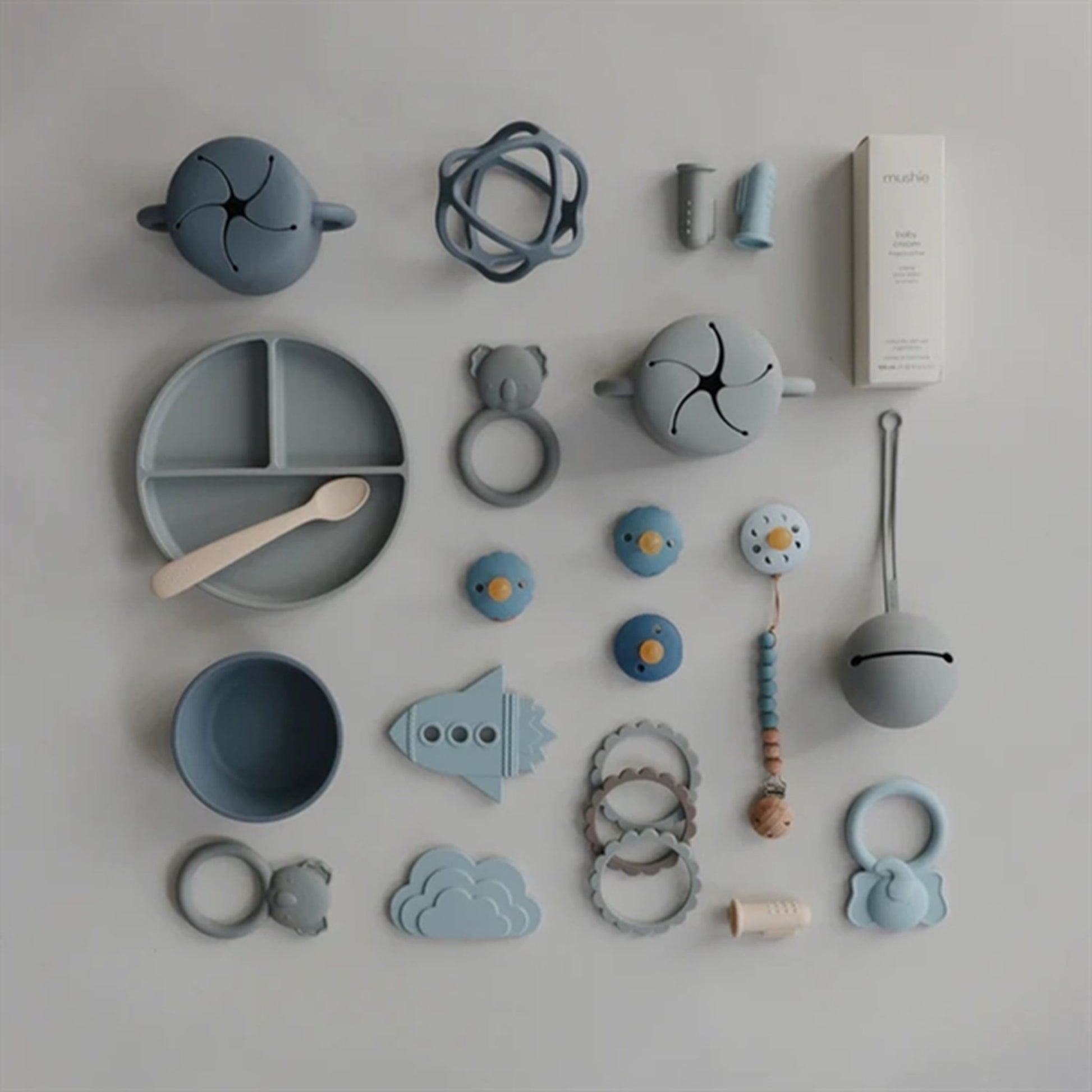 Mushie Silicone Bowl Tradewinds