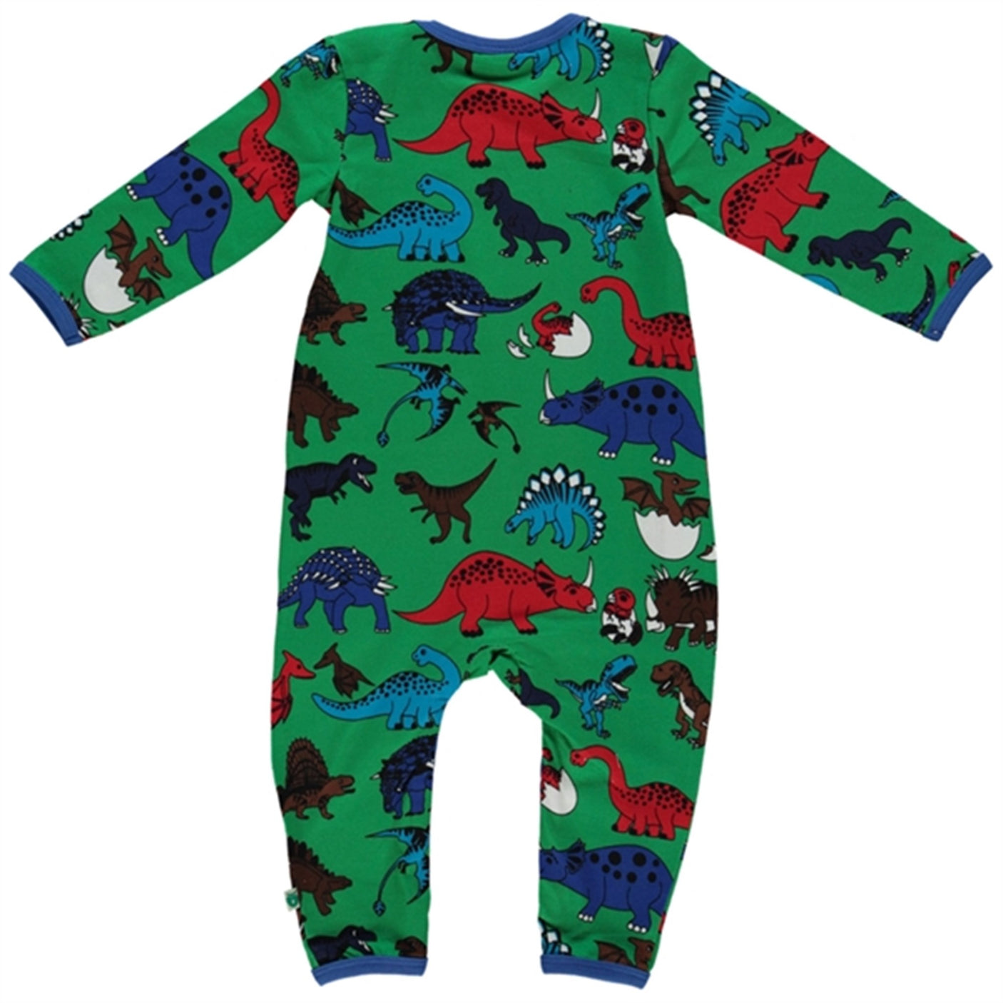 Småfolk Apple Green Dinosaur Onesie