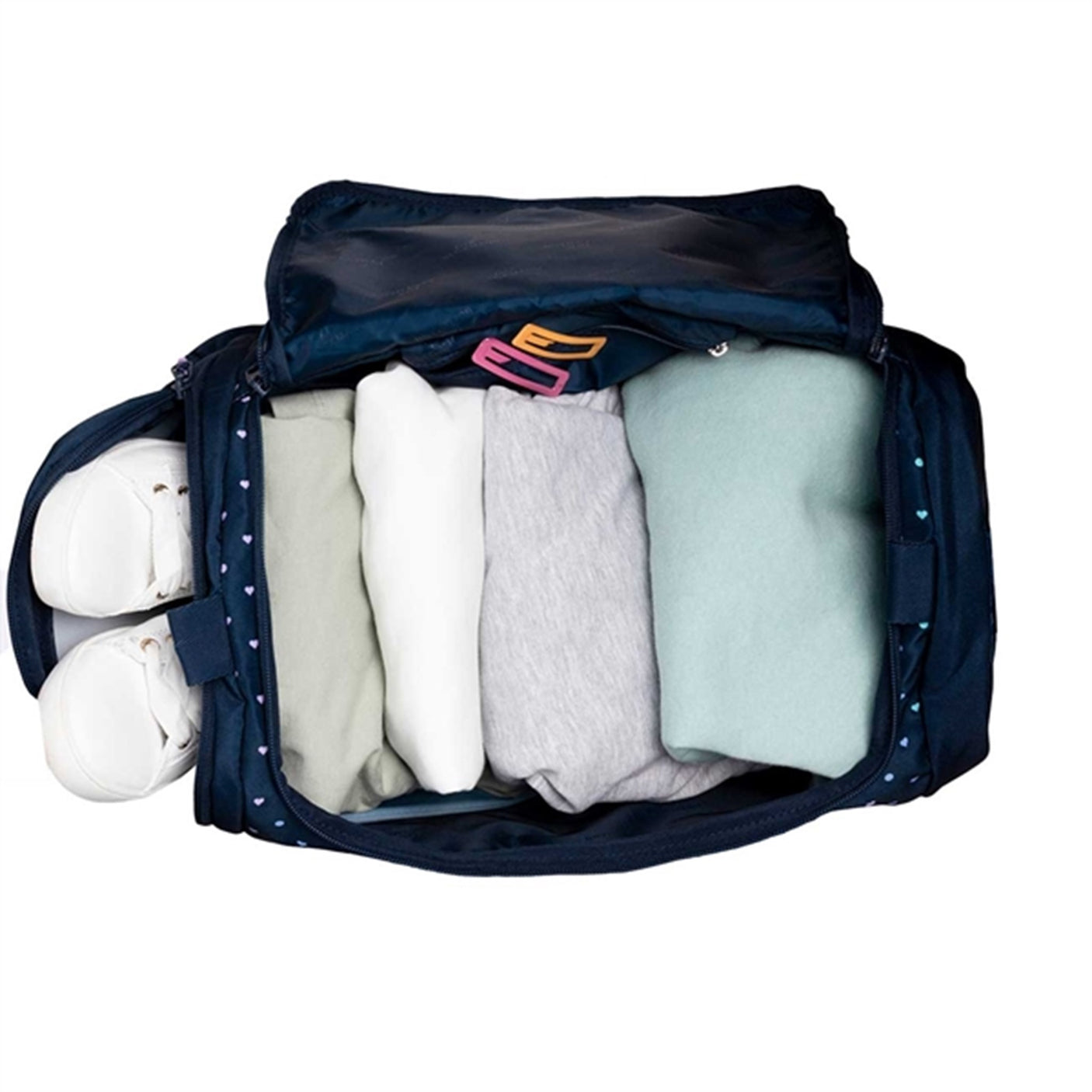 Beckmann Sport Duffelbag Blue Hearts