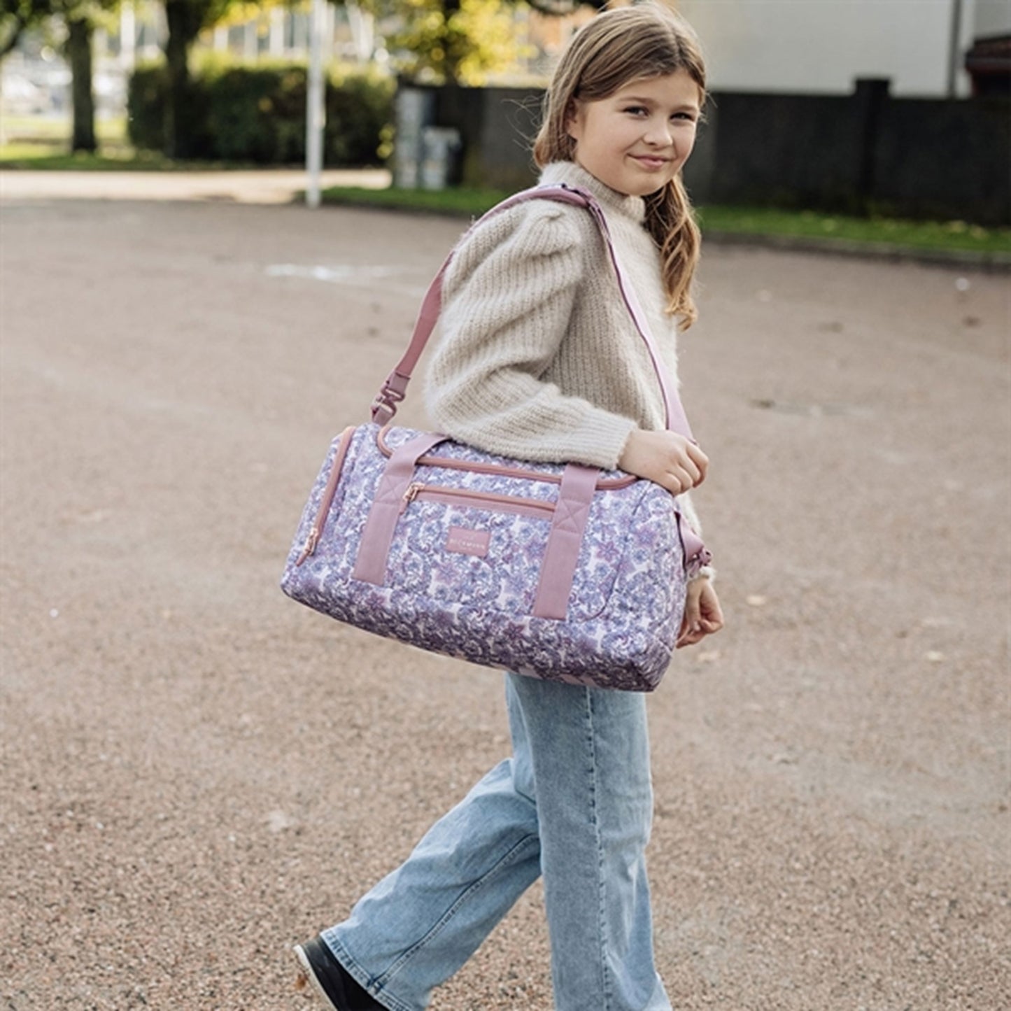 Beckmann Sport Duffelbag Pink Quilt 4