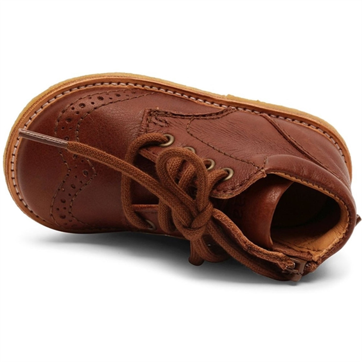 Bisgaard Tine First Step Shoe Brandy