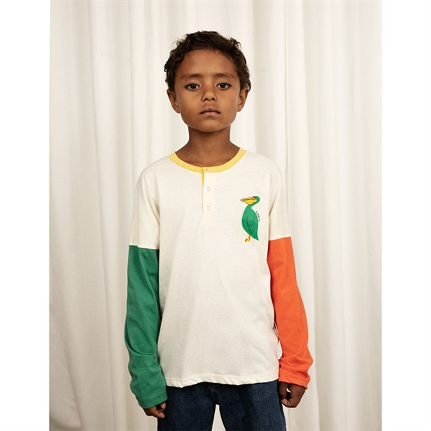 Mini Rodini Pelican Port And Starboard Grandpa Bluse Multi