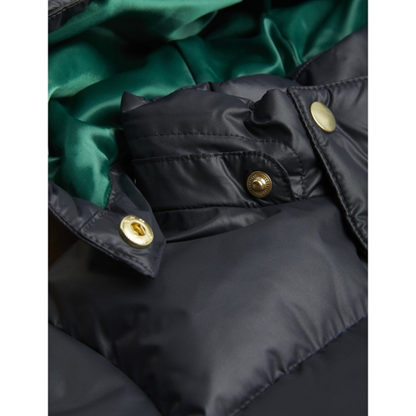 Mini Rodini Heavy Puffer Jacket Black