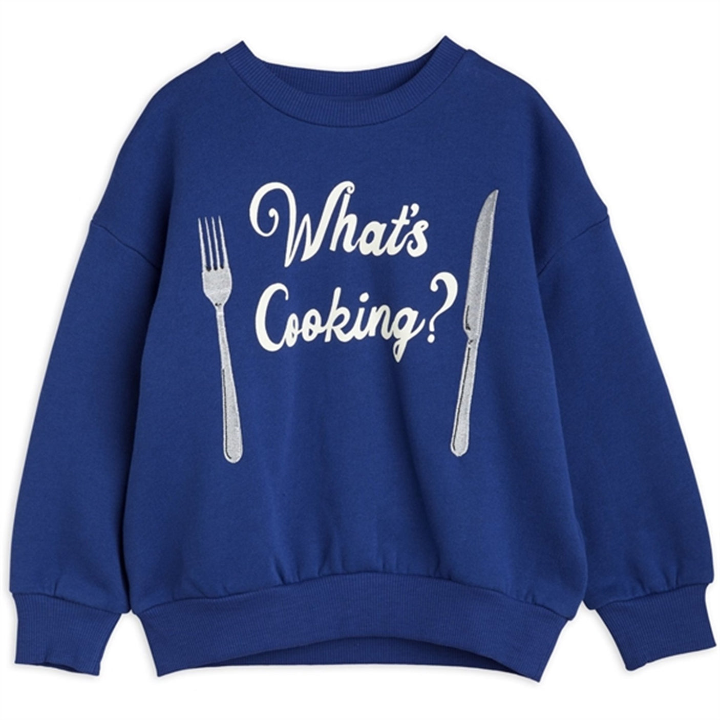 Mini Rodini What's Cooking Sp +Emb Sweatshirt Blue