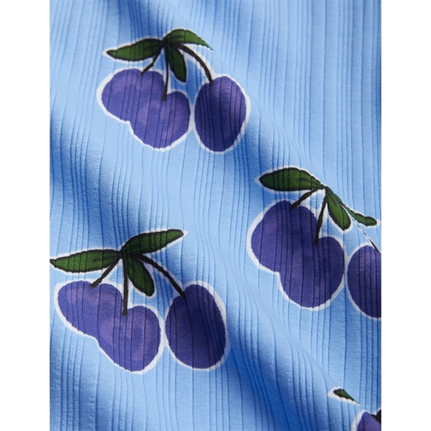 Mini Rodini Plum Aop Blouse Blue