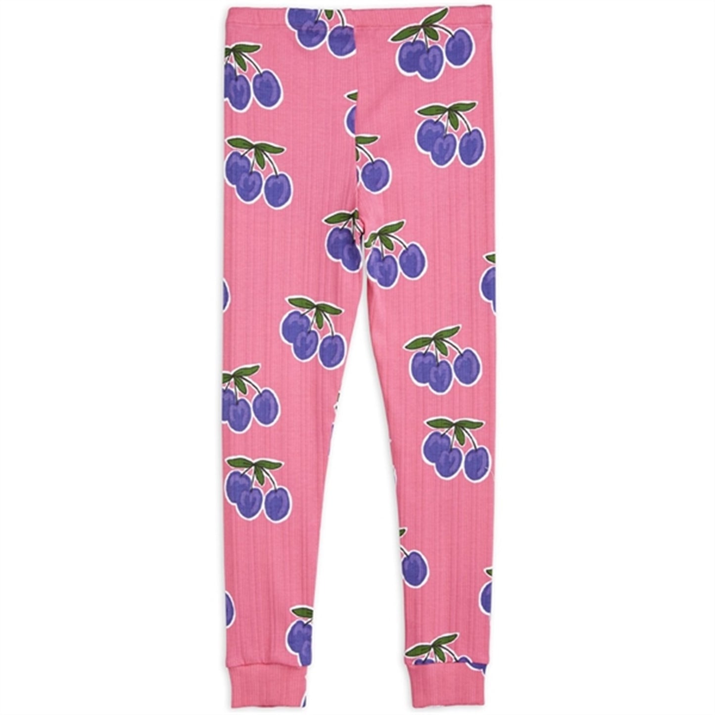 Mini Rodini Plum Aop Leggings Pink Pink