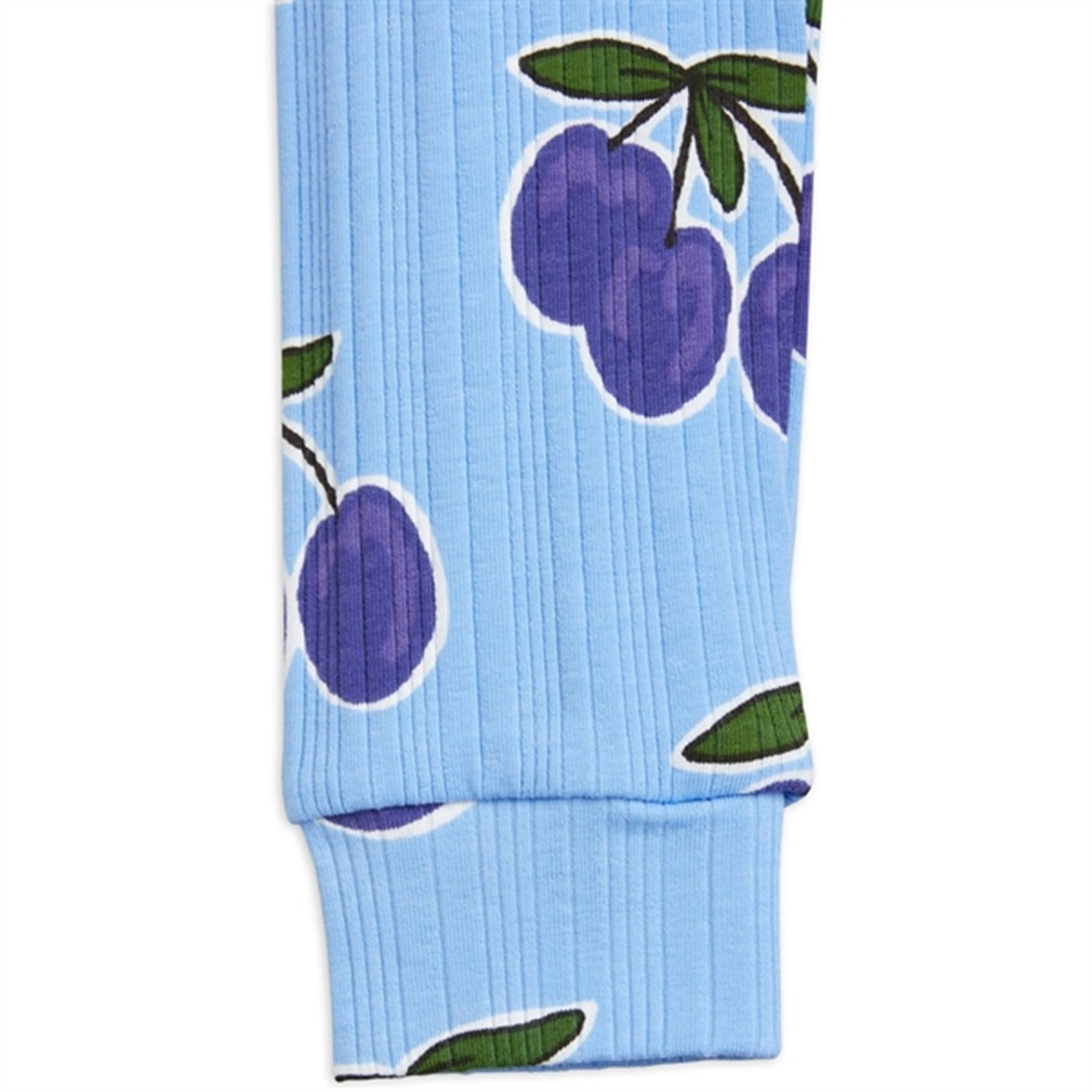 Mini Rodini Plum Aop Leggings Blue