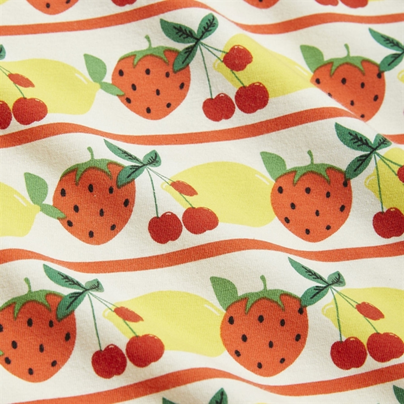 Mini Rodini Fruits Aop Ls Body Multi