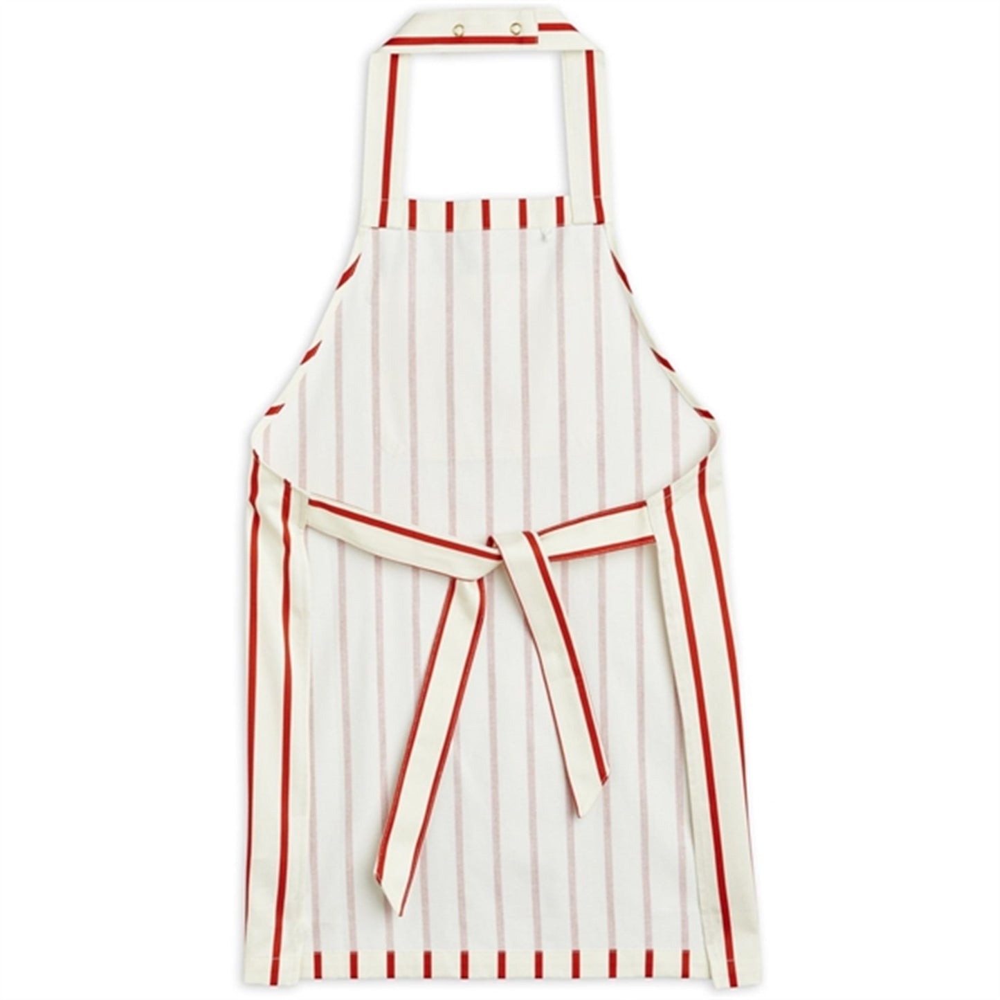 Mini Rodini Stripe Panda Chef Woven Apron Multi