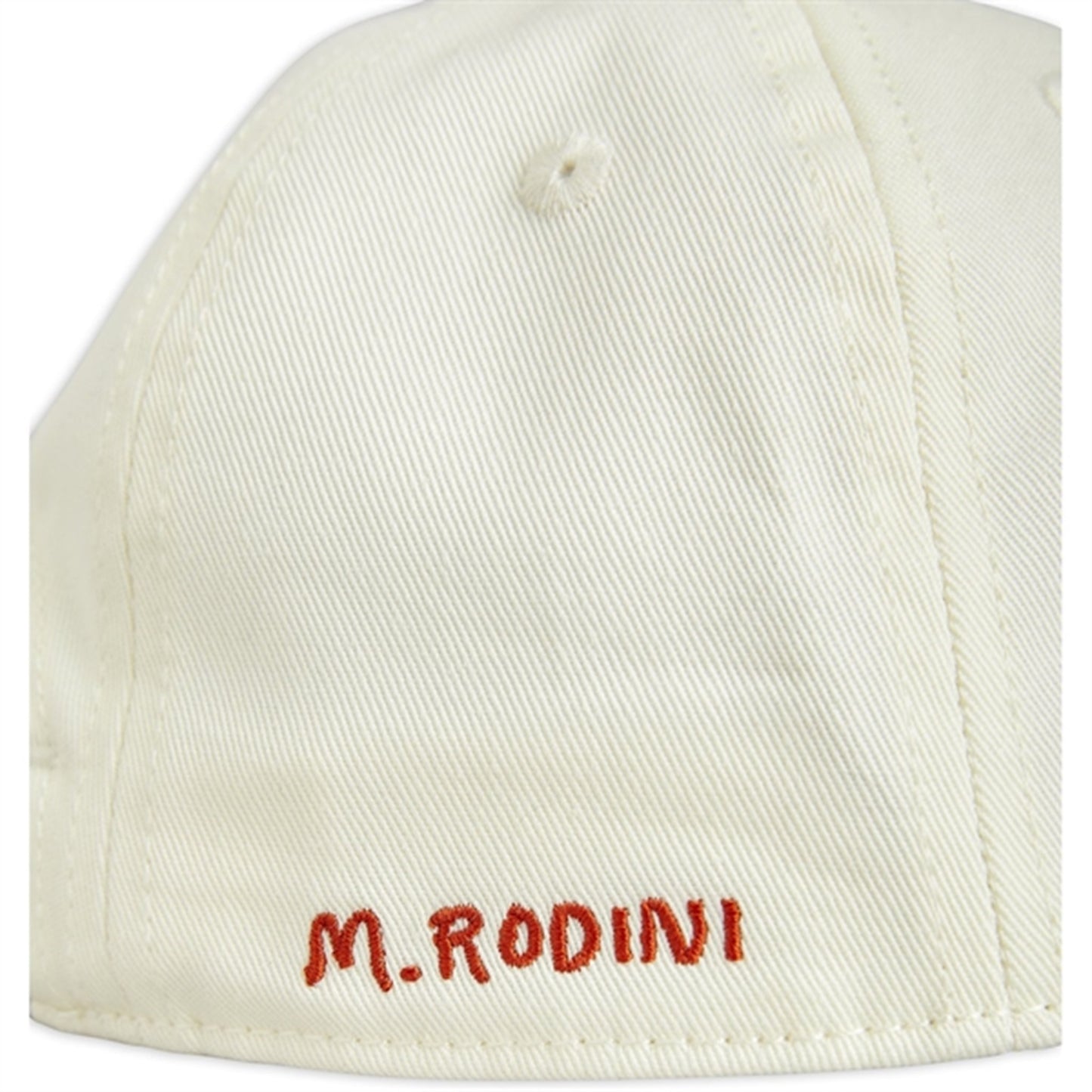 Mini Rodini Lobster Emb Soft Cap White