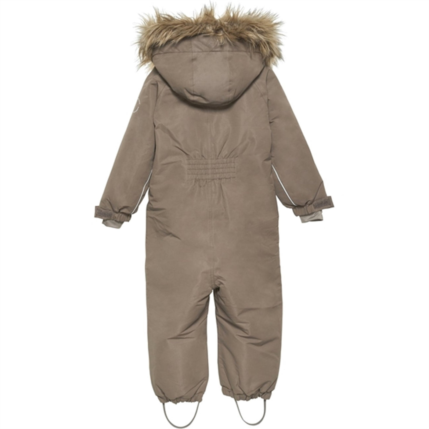 En Fant Snow Suit m. Faux Fur Chocolate Chip