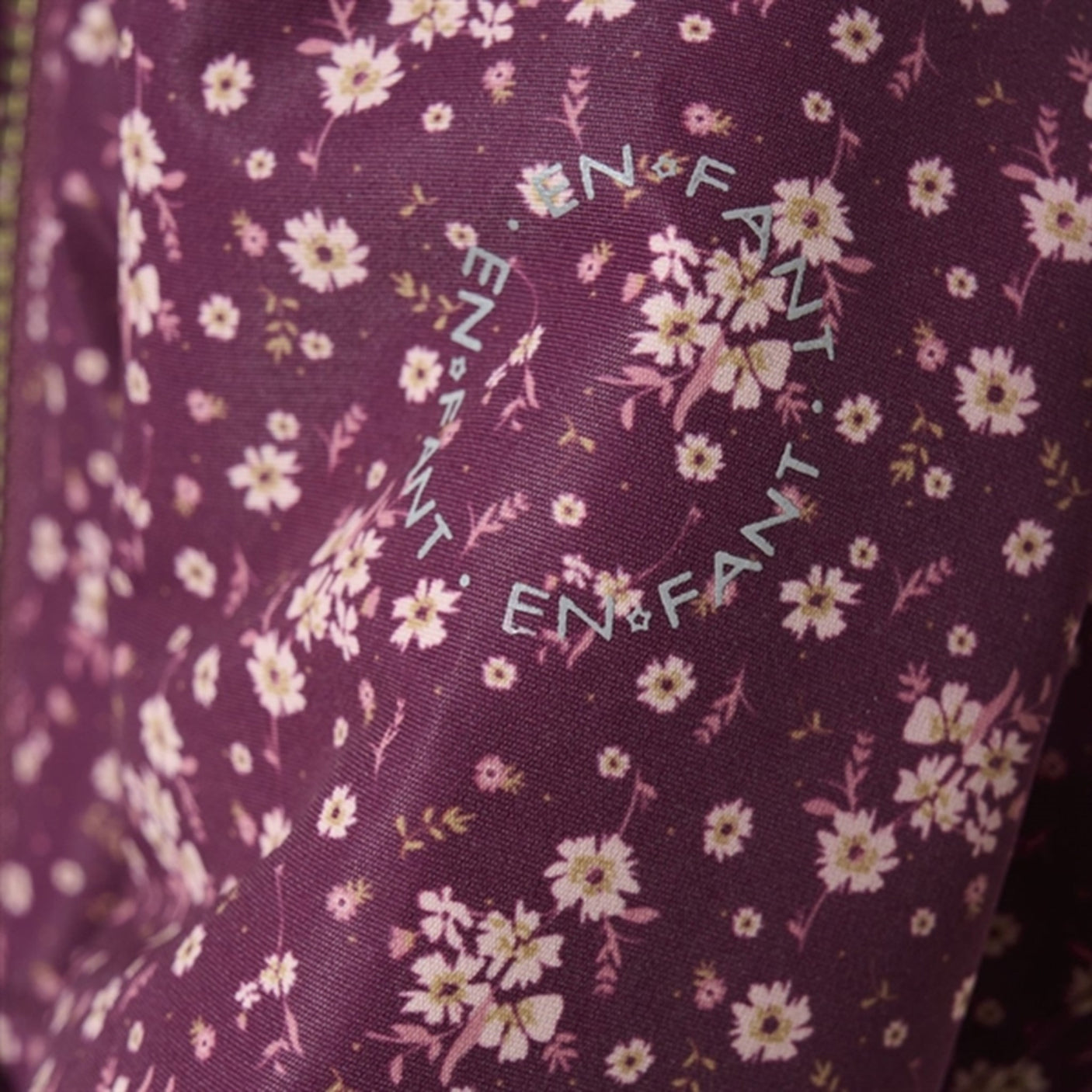 En Fant Jacket AOP Baby Fig