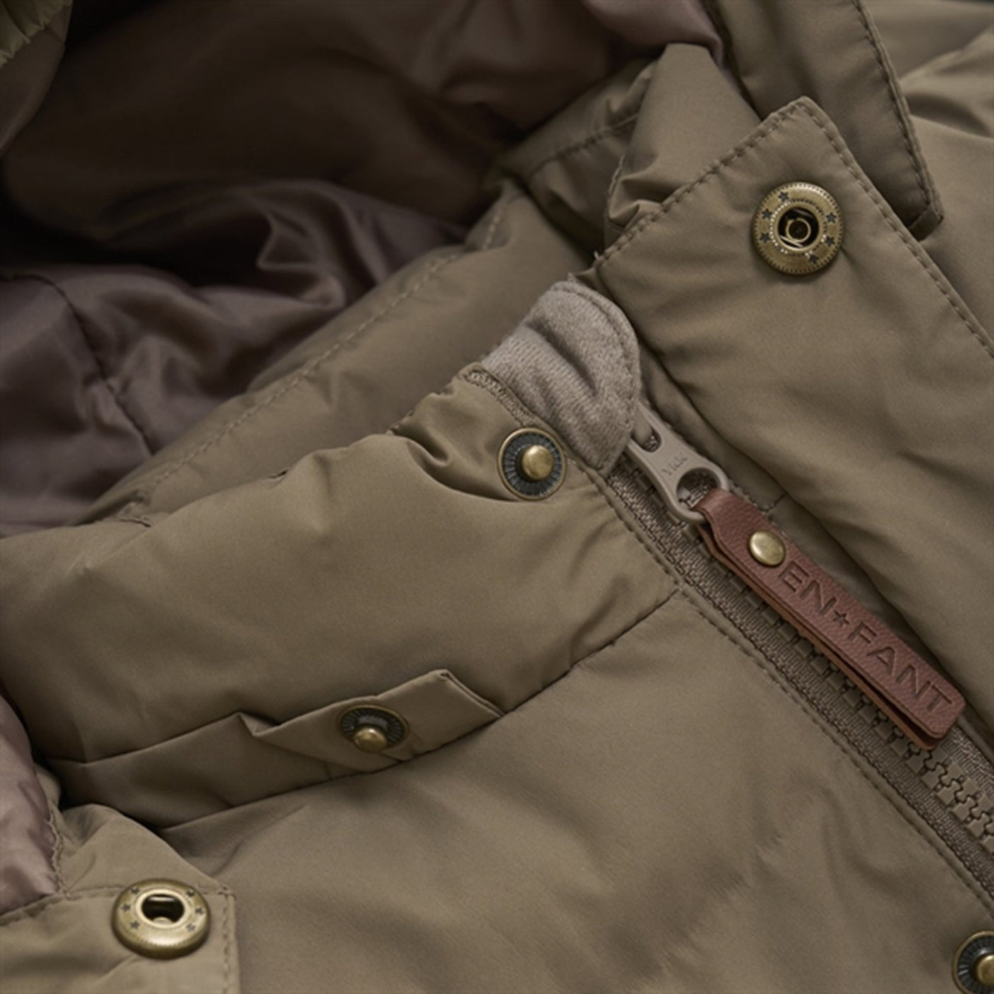 En Fant Jacket Quilt Chocolate Chip