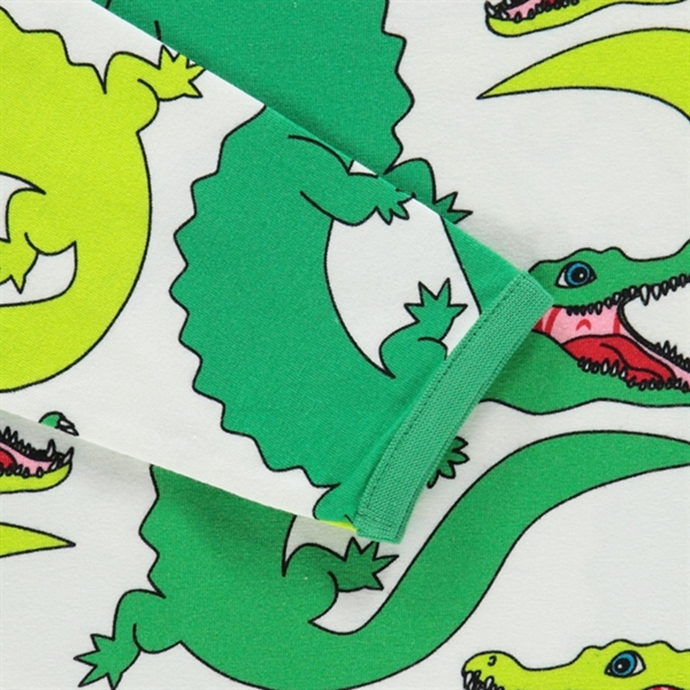 Småfolk Cream Crocodile Blouse