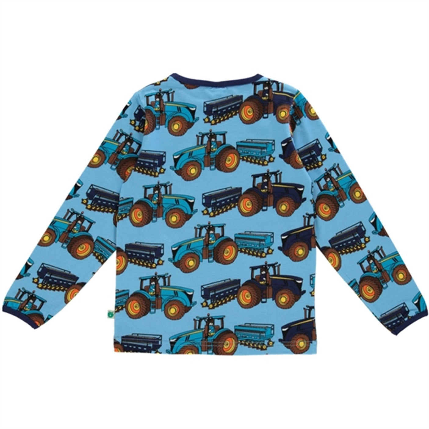 Småfolk Blue Grotto Tractor Blouse