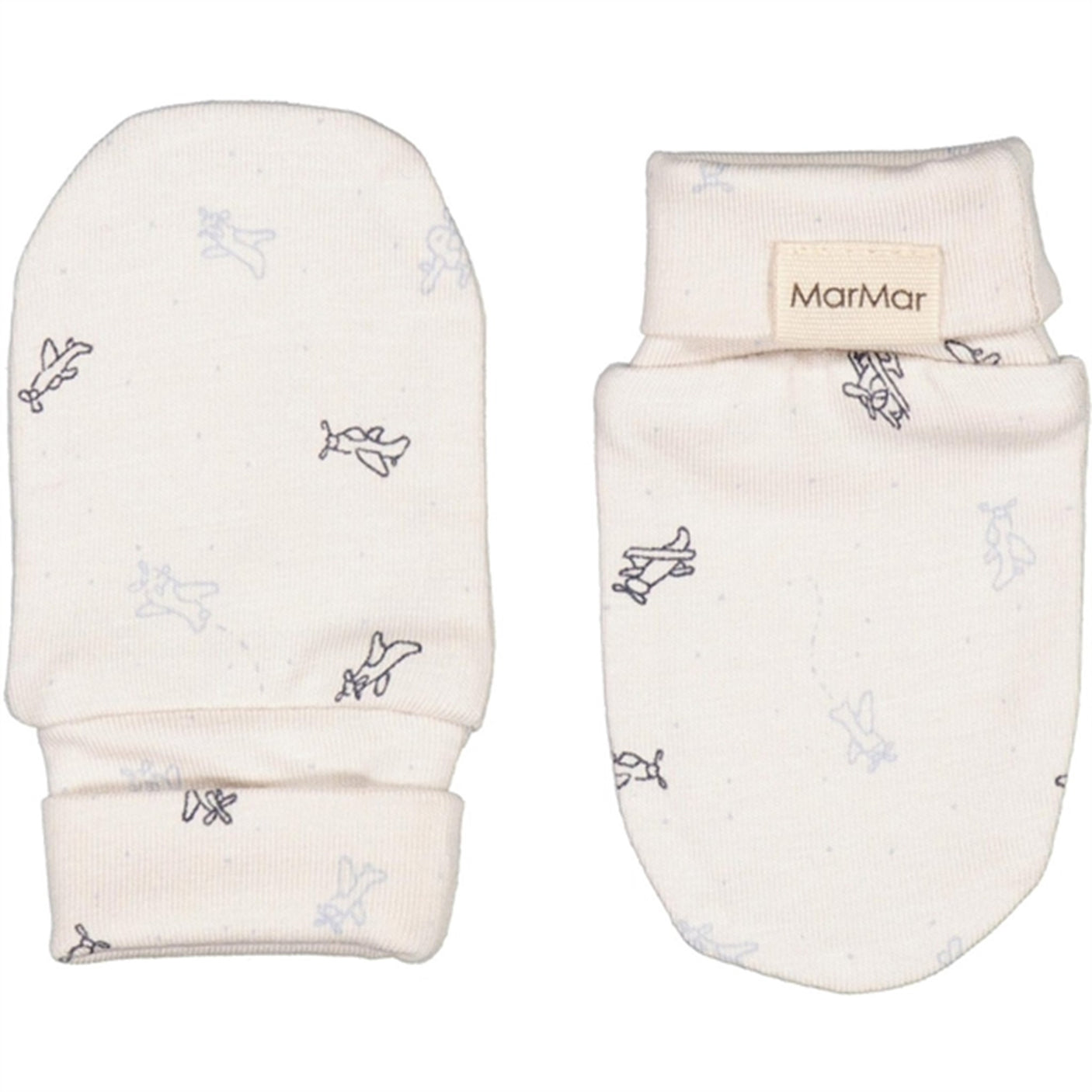 MarMar New Born Airplanes Mittens